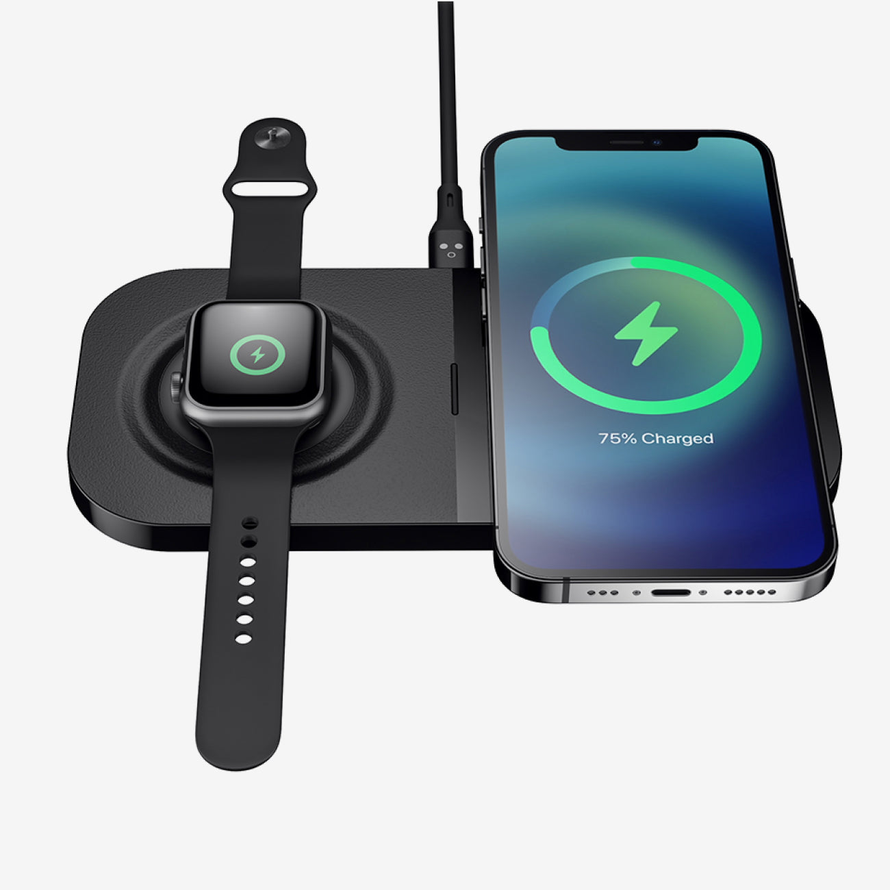 2 in 1 Wireless Charging Pad Omnicharge